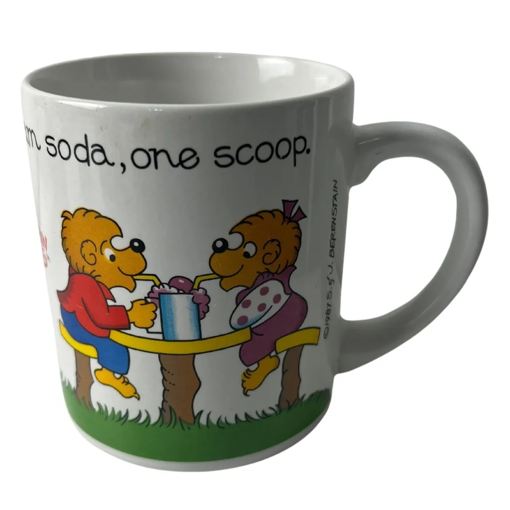 80s Berenstain Bears Princess House Exclusive Handcrafted l Mugs *Final $ Price